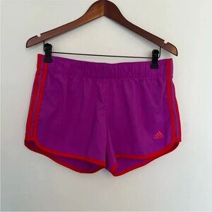 Adidas Women's Vibrant Purple Athletic Shorts Size 4